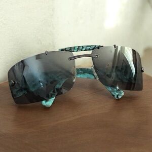 TechnoMarine Turquoise Python Sunglasses